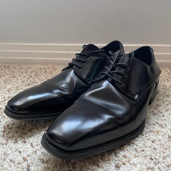Stacy Adams men’s dress shoes - black, size 9.5 - Picture 1 of 5